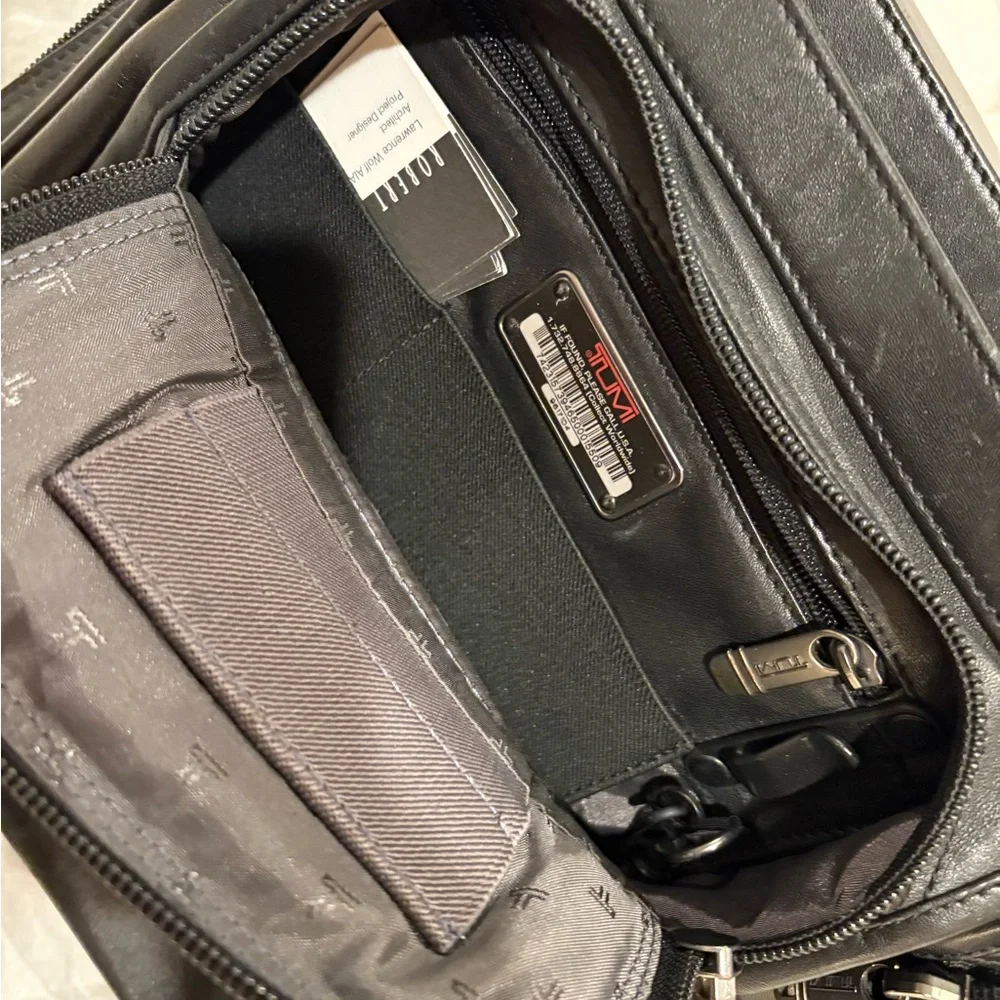 Tumi “Alpha” Expandable Attaché Briefcase